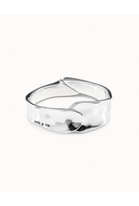 Uno de 50 Uno de 50 PUL1806MTL0000L Waves Olas Hinged Bracelet