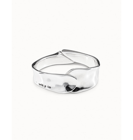 Uno de 50 Uno de 50 PUL1806MTL0000L Waves Olas Hinged Bracelet