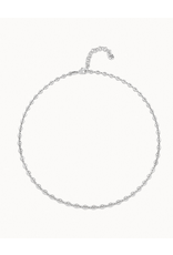 Uno de 50 Uno de 50 COL1365MTL Cadena 3 Silver Chain Necklace