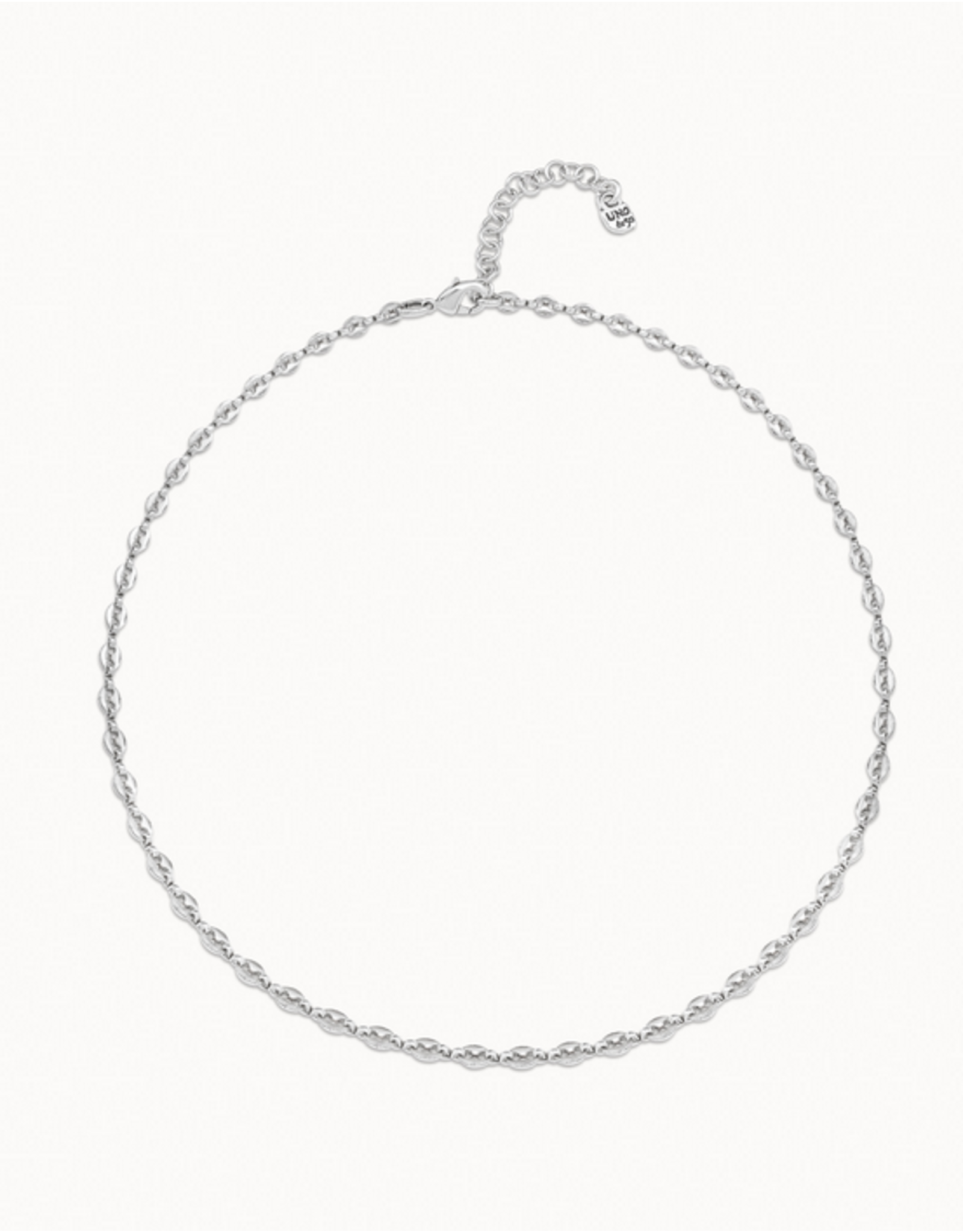 Uno de 50 Uno de 50 COL1365MTL Cadena 3 Silver Chain Necklace