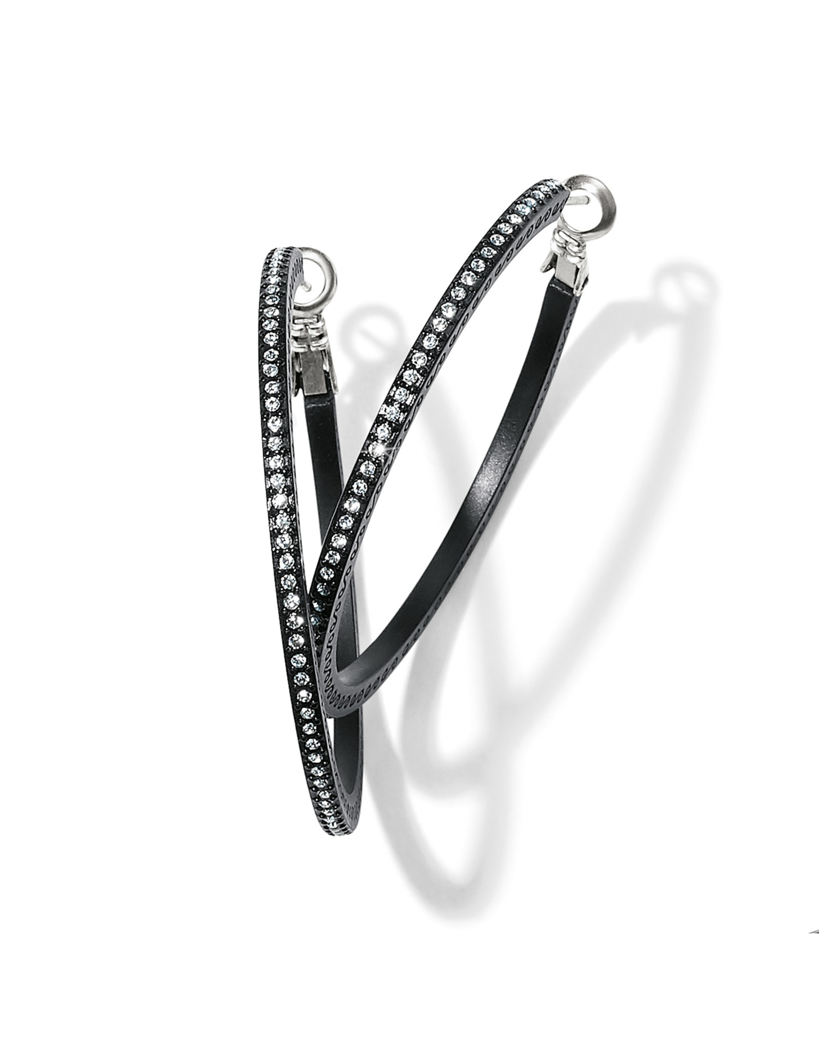 Brighton Brighton JA8393 Meridian Eclipse Large Hoop Earrings
