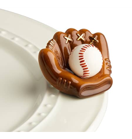 Nora Fleming Nora Fleming A217 Catch Some Fun Baseball Mitt Mini