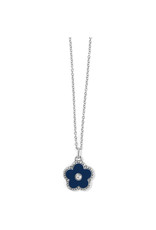 Brighton Brighton JM650F Dazzling Navy Flower Necklace