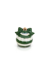 Nora Fleming Nora Fleming A282 Deck the Halls Green Striped Ornament