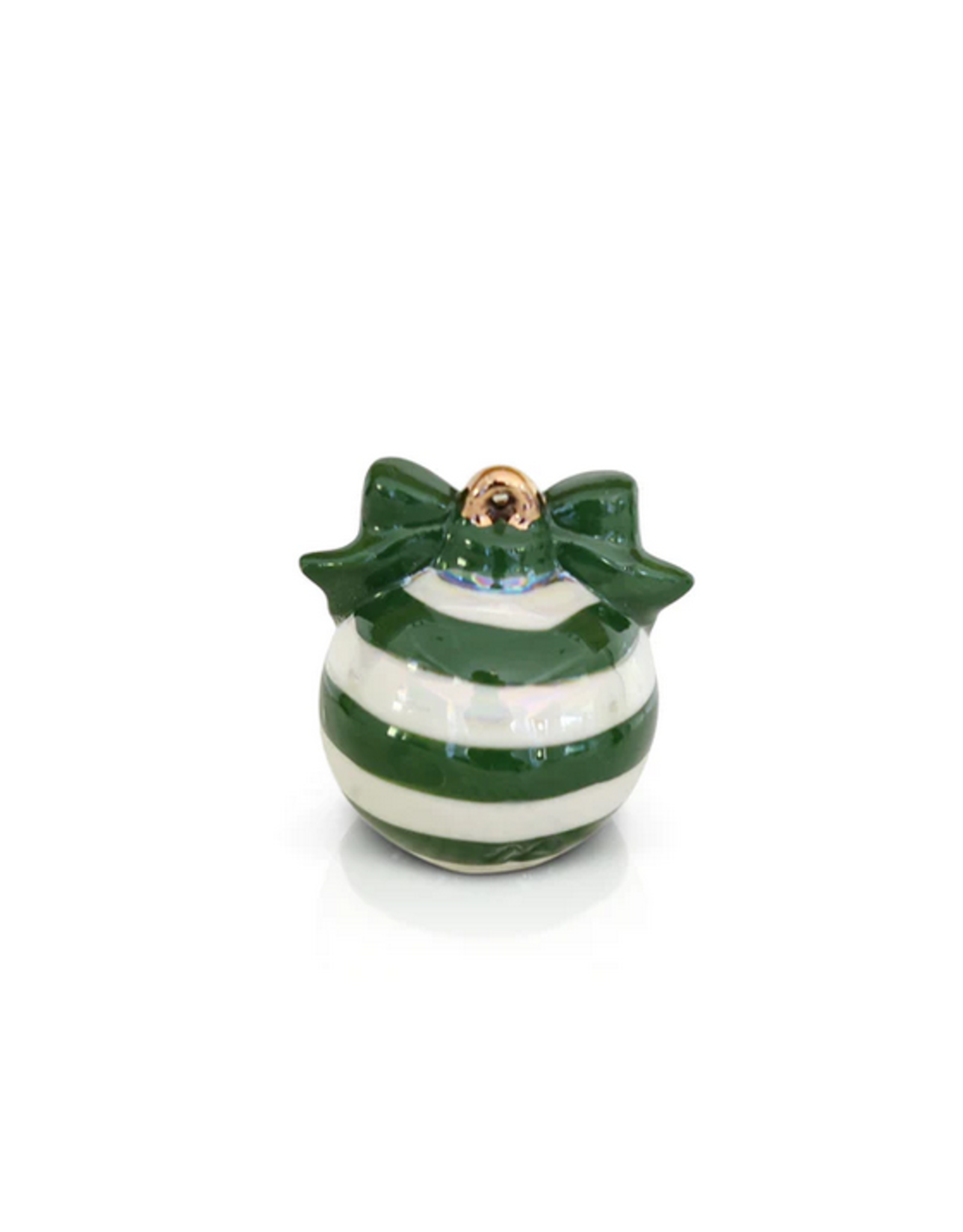 Nora Fleming Nora Fleming A282 Deck the Halls Green Striped Ornament