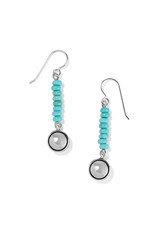 Brighton Brighton JA9353 Contempo Nuevo Azul Dome French Wire Earrings