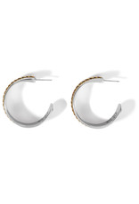 Brighton Brighton JA9875 Monete Wide Hoop Earring