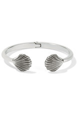 Brighton Brighton JF0061 Silver Shells Hinged Bangle