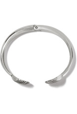 Brighton Brighton JF0061 Silver Shells Hinged Bangle