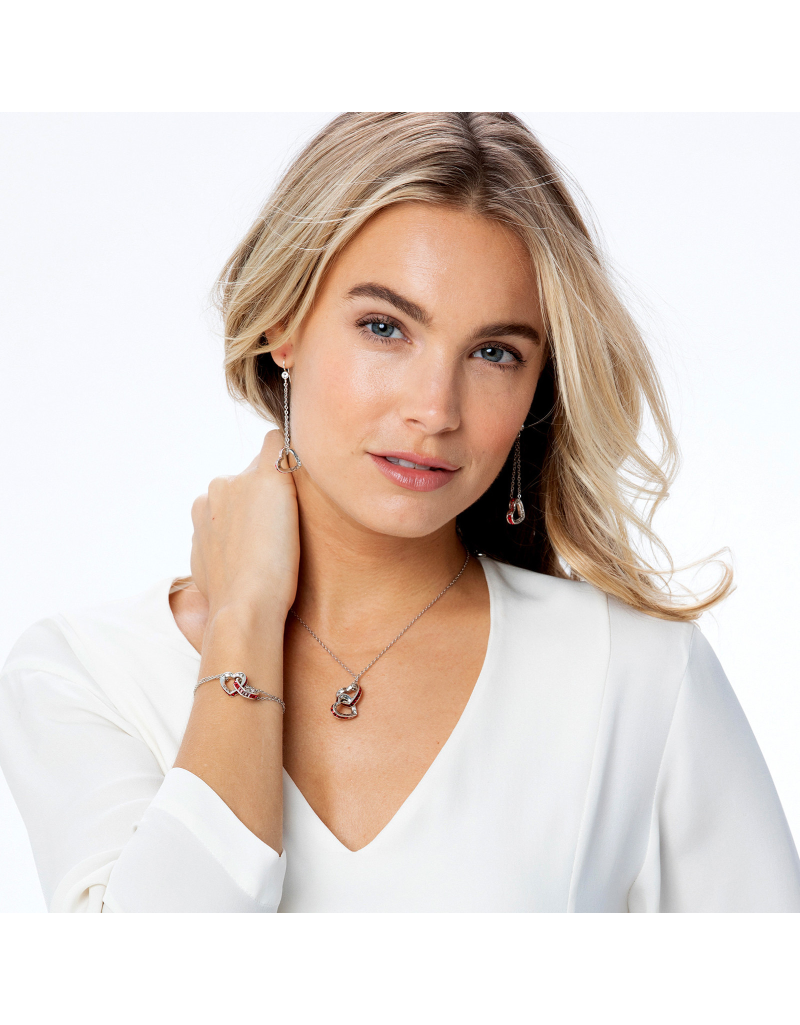 Brighton Brighton JL9503 Spectrum Petite Red Heart Necklace