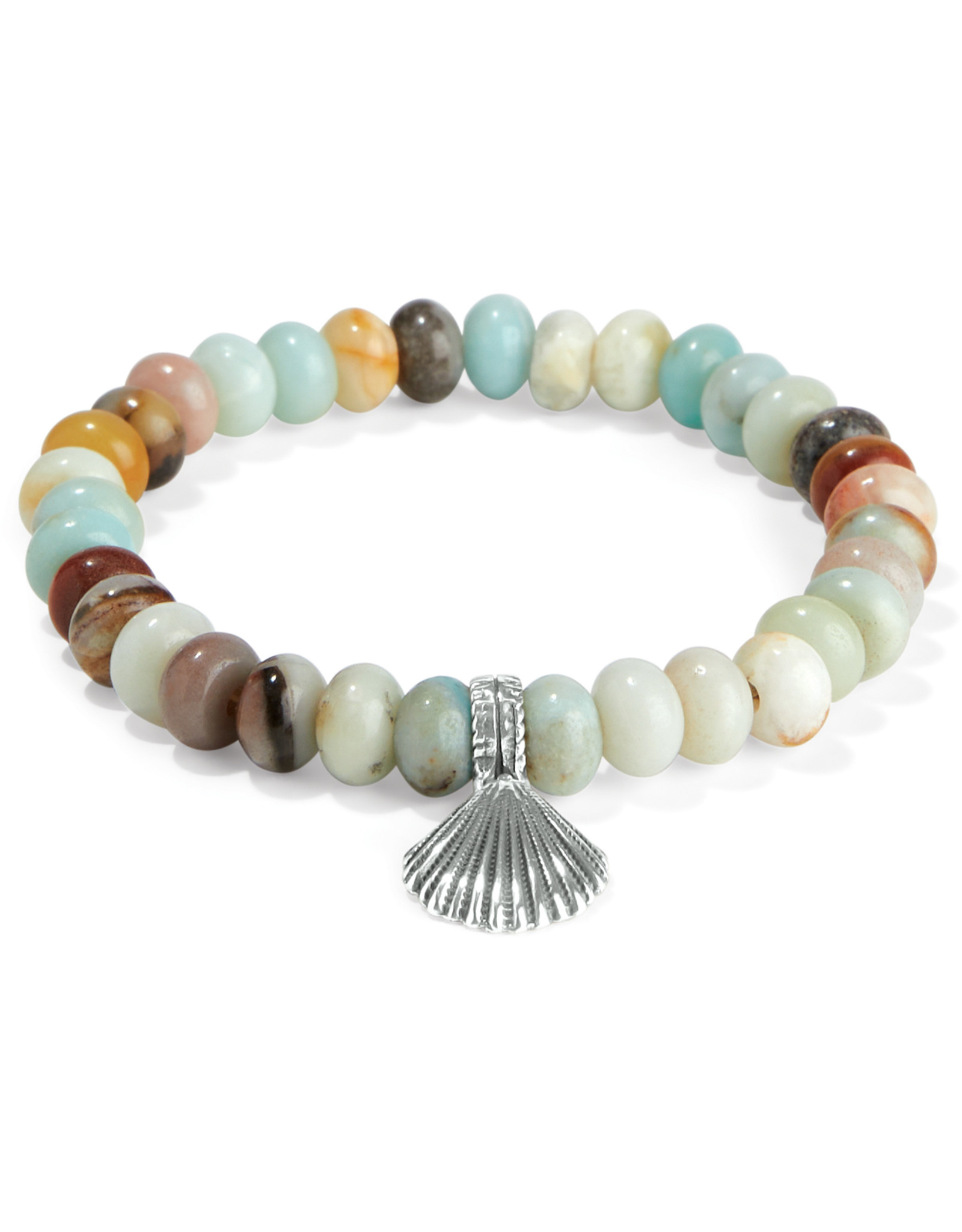 Brighton Brighton JF0066 Silver Bay Stretch Bracelet