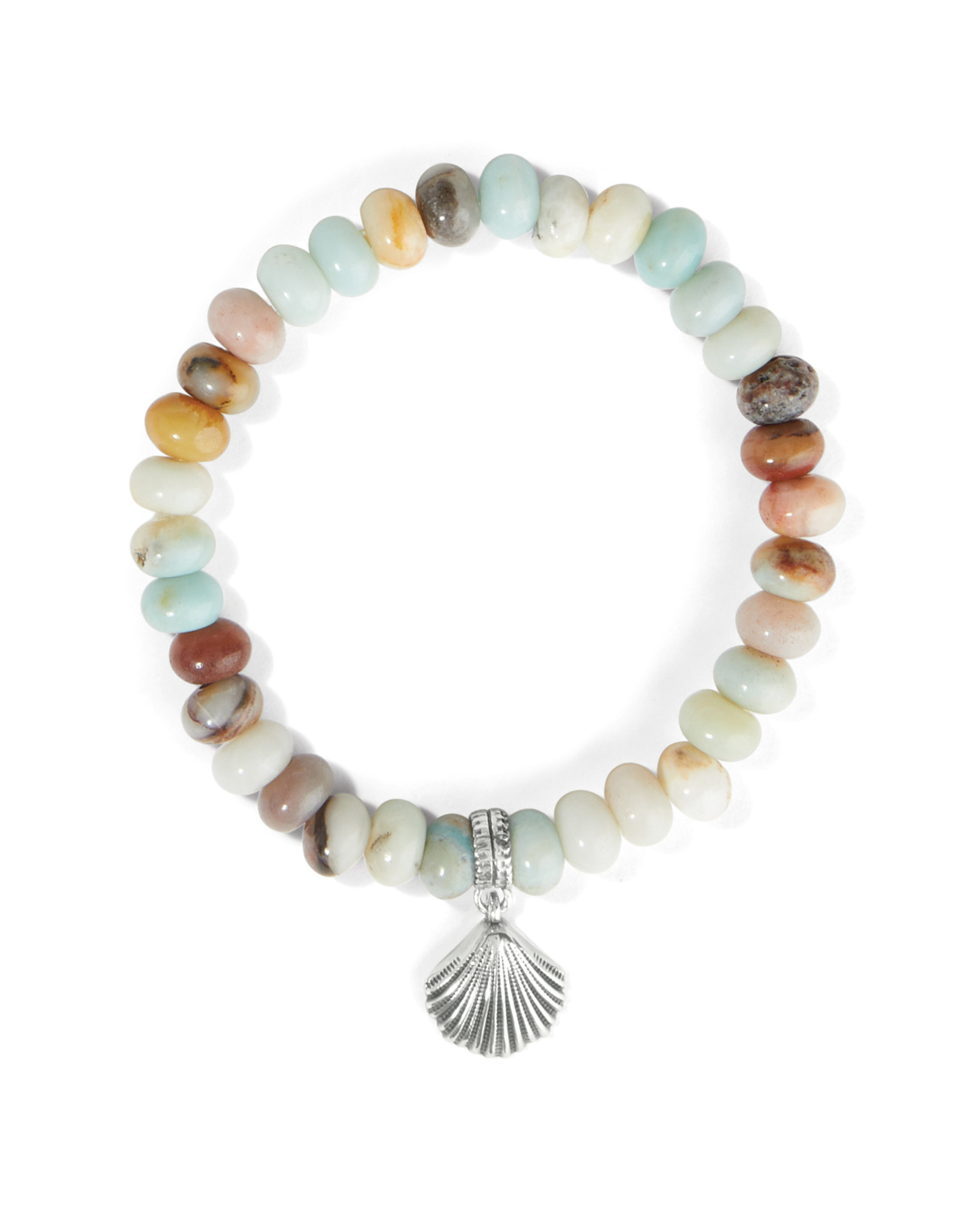 Brighton Brighton JF0066 Silver Bay Stretch Bracelet