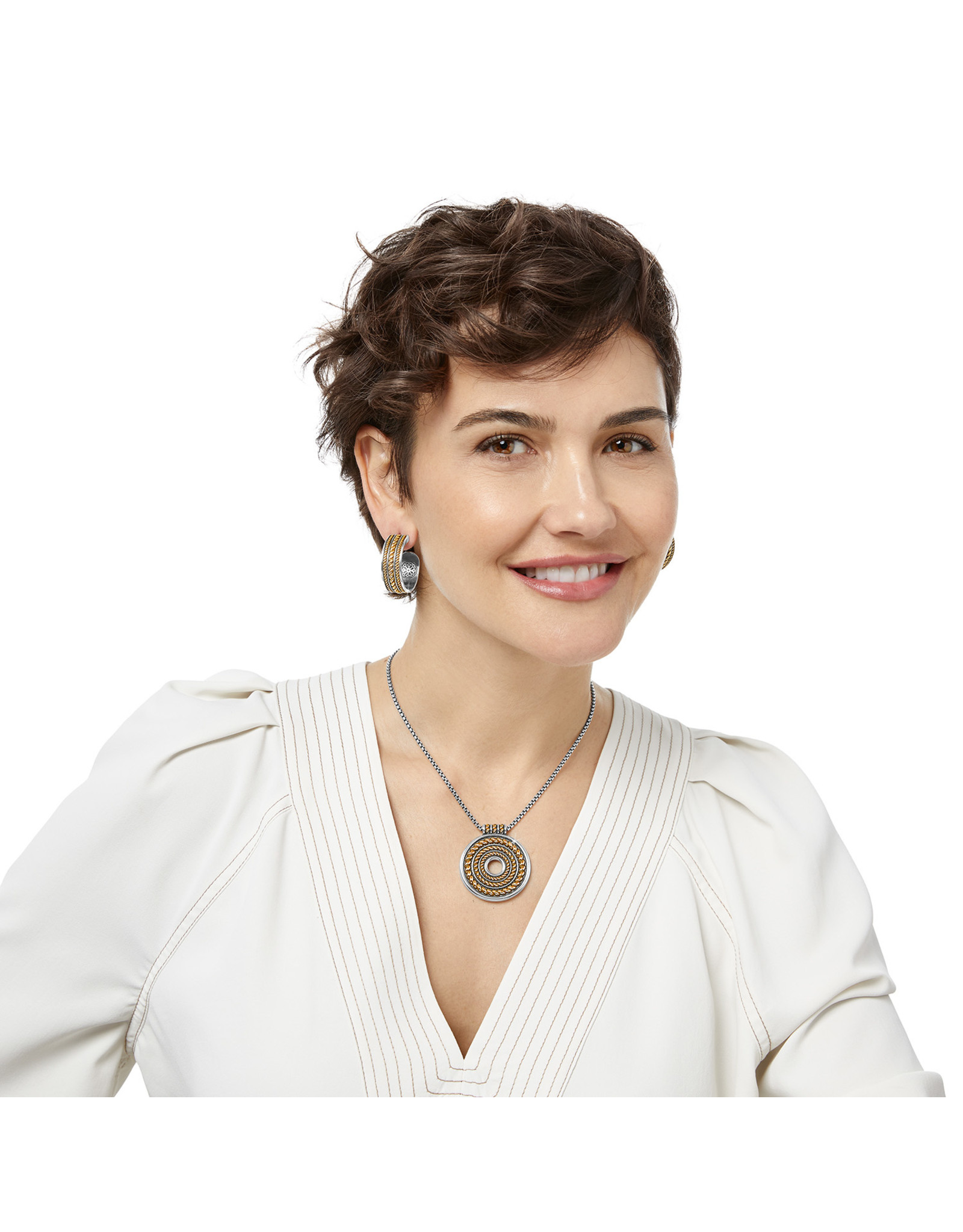 Brighton Brighton JM7395 Monete Ring Necklace OOLC