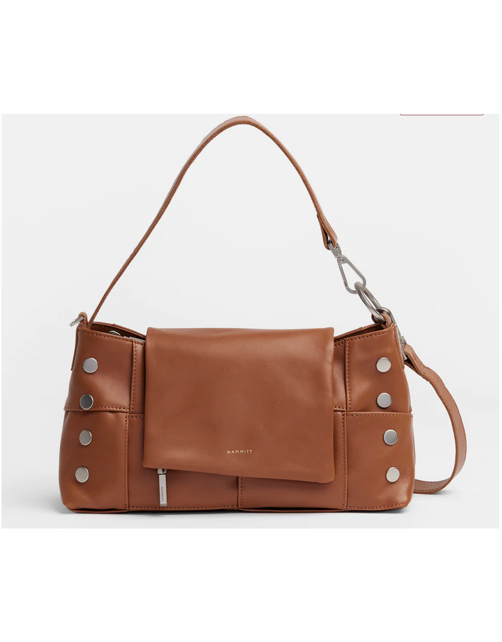Hammitt Hammitt VIP Satchel Cafe Tan Brushed Silver 16890