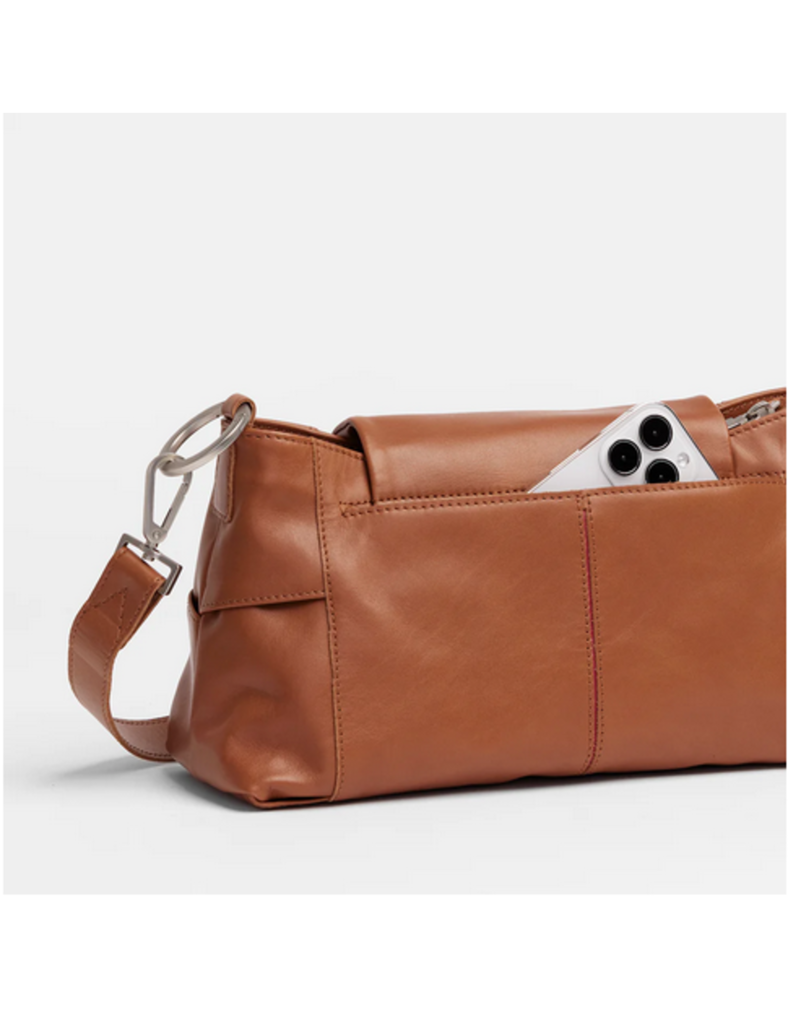 Hammitt Hammitt VIP Satchel Cafe Tan Brushed Silver 16890