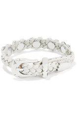 Brighton Brighton 07475J Roped  Heart Bandit Bracelet White