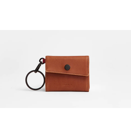 Hammitt Hammitt Royce Key Wallet Saddle Brown 16612