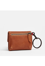 Hammitt Hammitt Royce Key Wallet Saddle Brown 16612