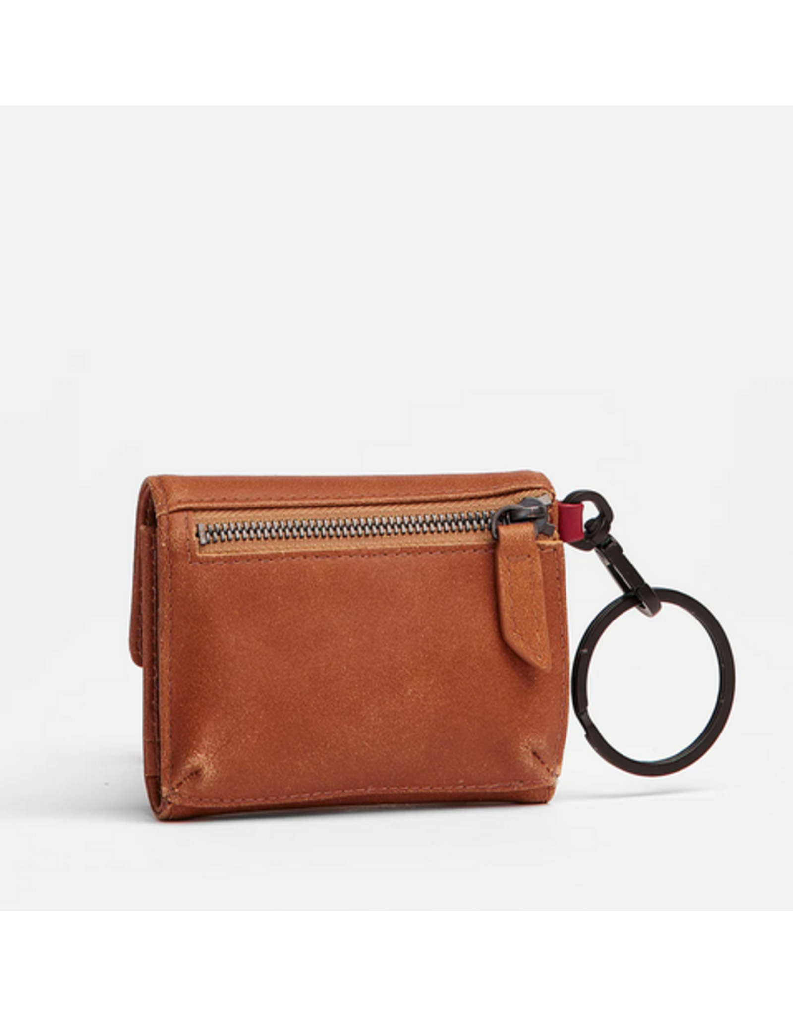Hammitt Hammitt Royce Key Wallet Saddle Brown 16612
