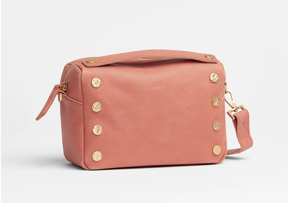 Hammitt 17164 Evan Crossbody Sorbet Pink Brushed Gold The