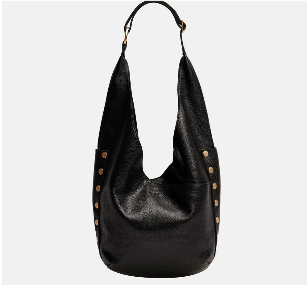 セール 登場から人気沸騰 Black Hobo Zip Tom 17202 Hammitt Brushed Zipper Red Gold その他