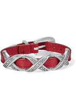 Brighton Brighton 07903A Red Krisskross Bandit Brighton Brighton 07903A Red Krisskross Bandit