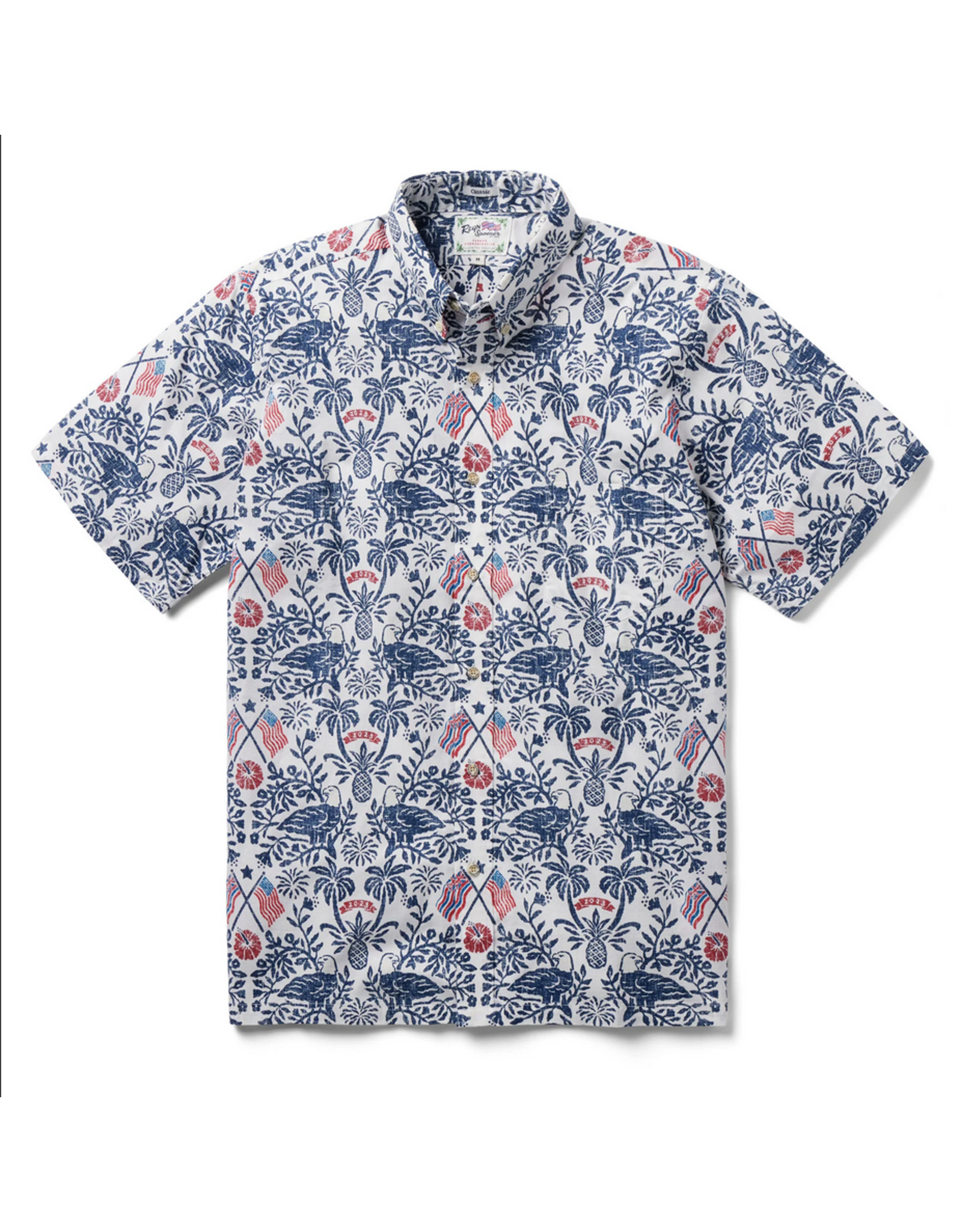 Reyn Spooner Reyn M562412523 ‘23 Summer Commemorative Button  Shirt