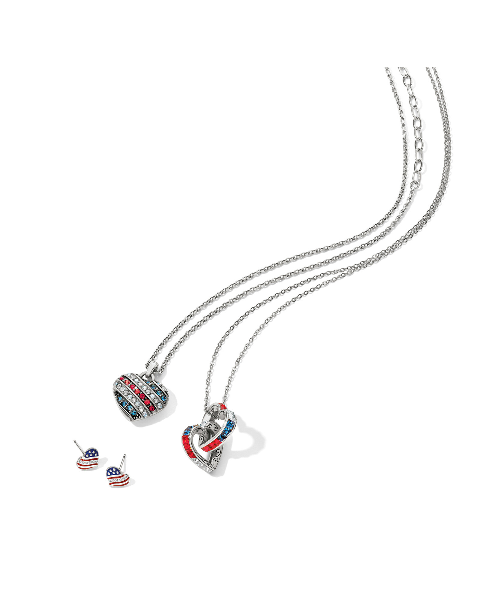 Brighton Brighton JN4792 Americana Heart Necklace