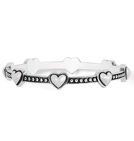 Brighton Brighton JF0067 Pretty Tough Bold Petite Heart Bangle