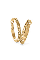Brighton Brighton JA9906 Contempo Gold Medium Hoop Earring