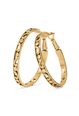 Brighton Brighton JA9907 Contempo Gold Large Hoop Earring