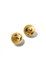 Brighton Brighton JA9908 Contempo Gold Post Earring