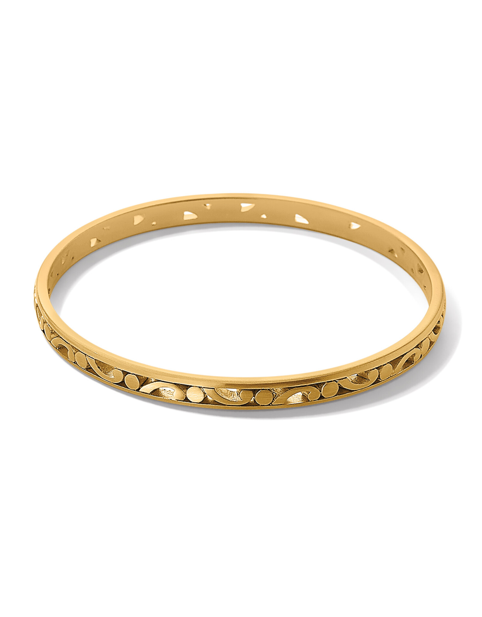 Brighton Brighton JF0113 Contempo Gold Slim Bangle