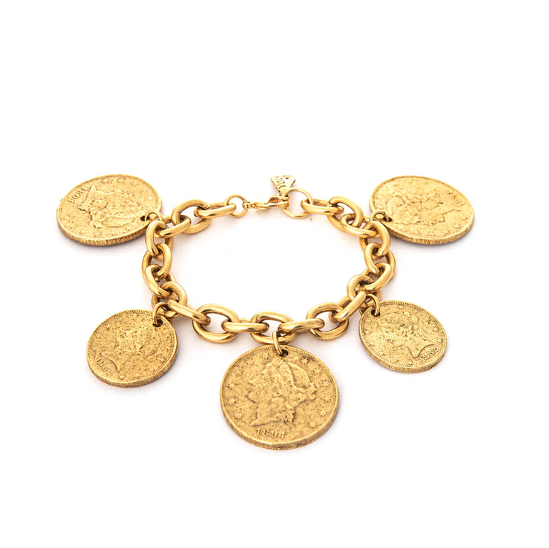 Alchemia Replica Treasure Coin Bracelet | Charles Albert Jewelry - Charles  Albert Inc