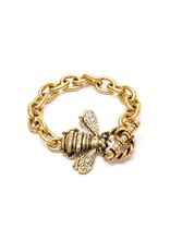 Yochi Yochi Gold Bee Bracelet