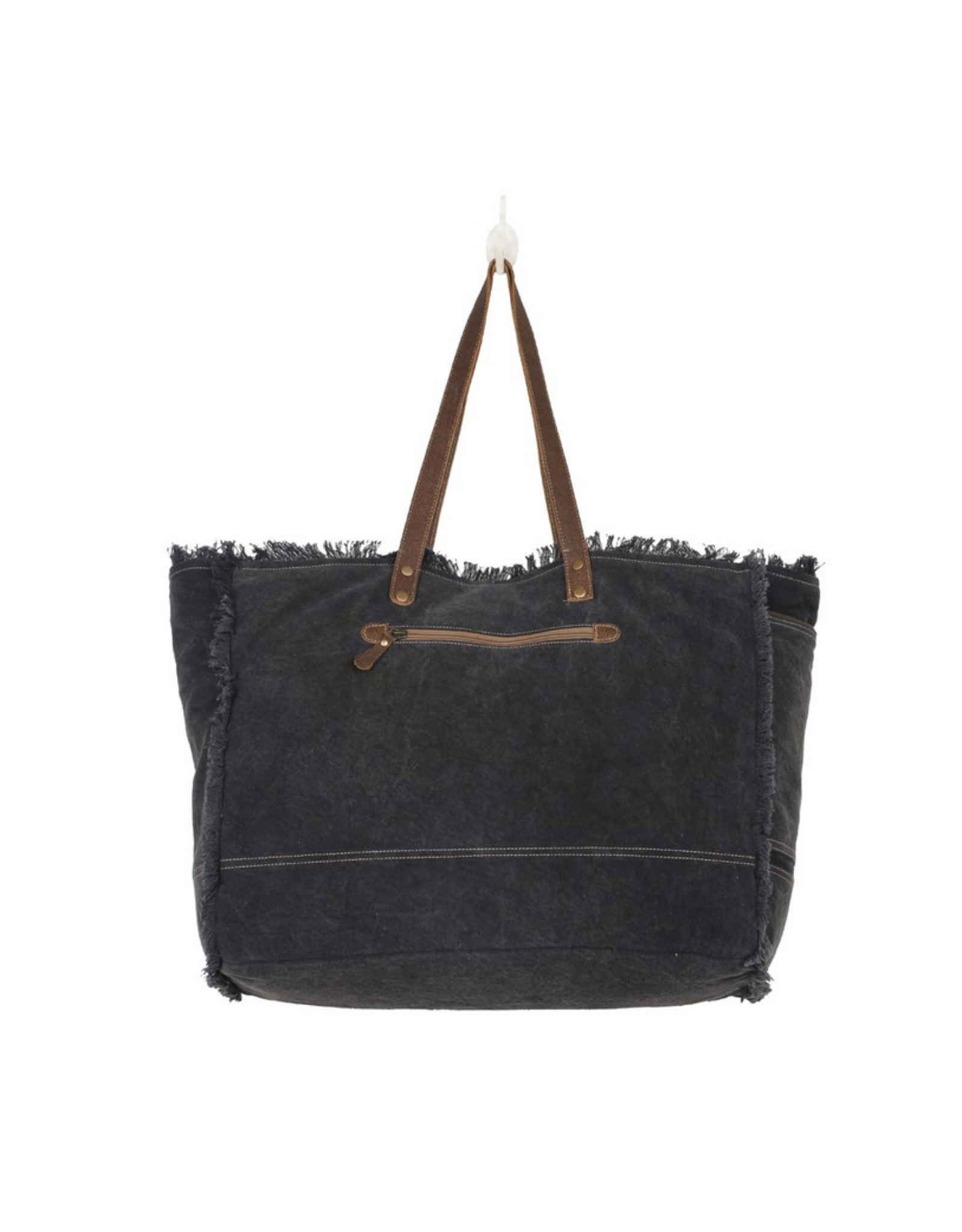 Myra Myra S-2531 Black Fern Weekender Bag