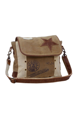 Myra Myra S-0896 Leather Star Shoulder Bag