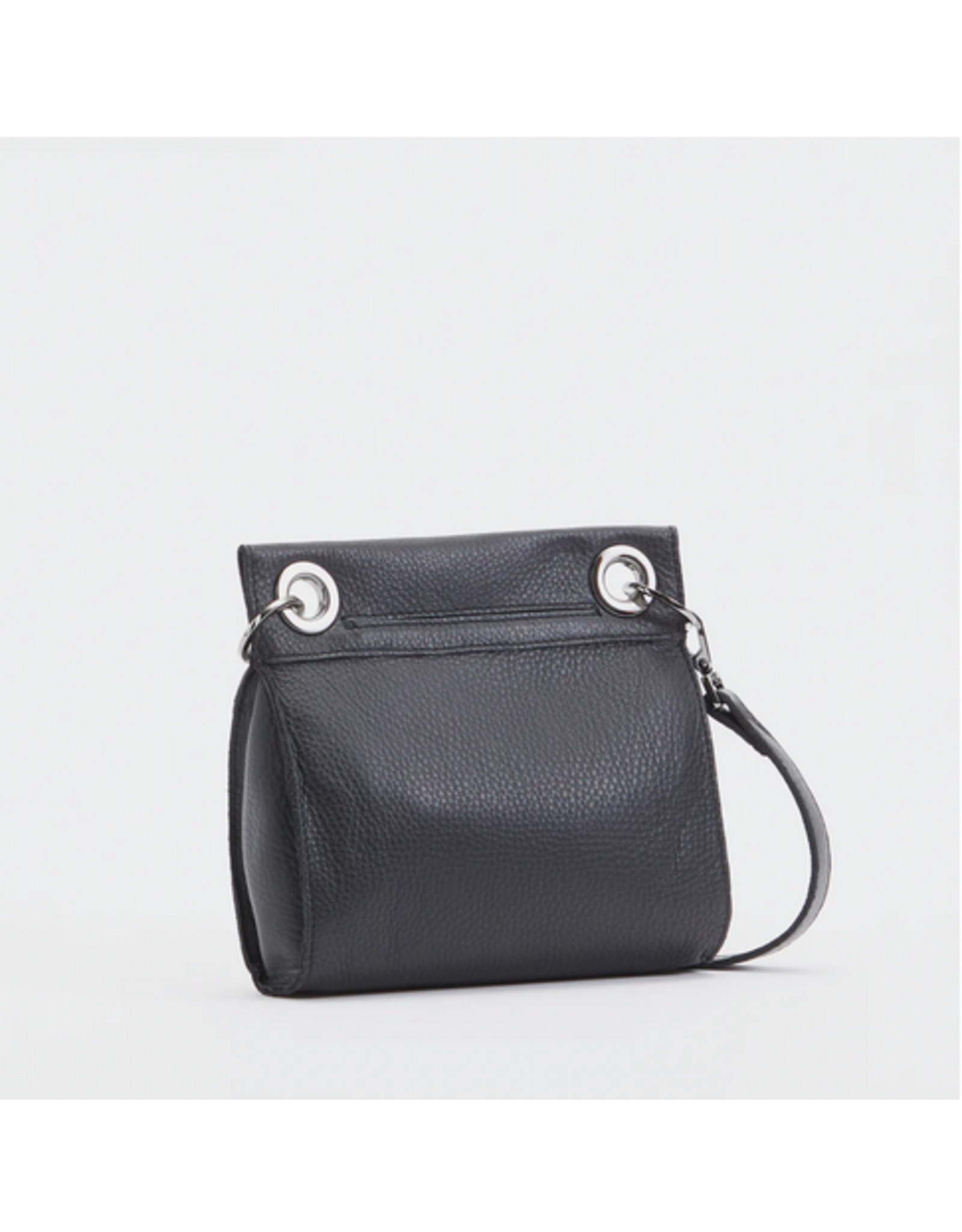 Hammitt Hammitt Tony Small Black Gunmetal Handbag 7025