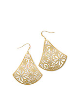 Brighton Brighton JE5685 Trillion Gold French Wire Earring