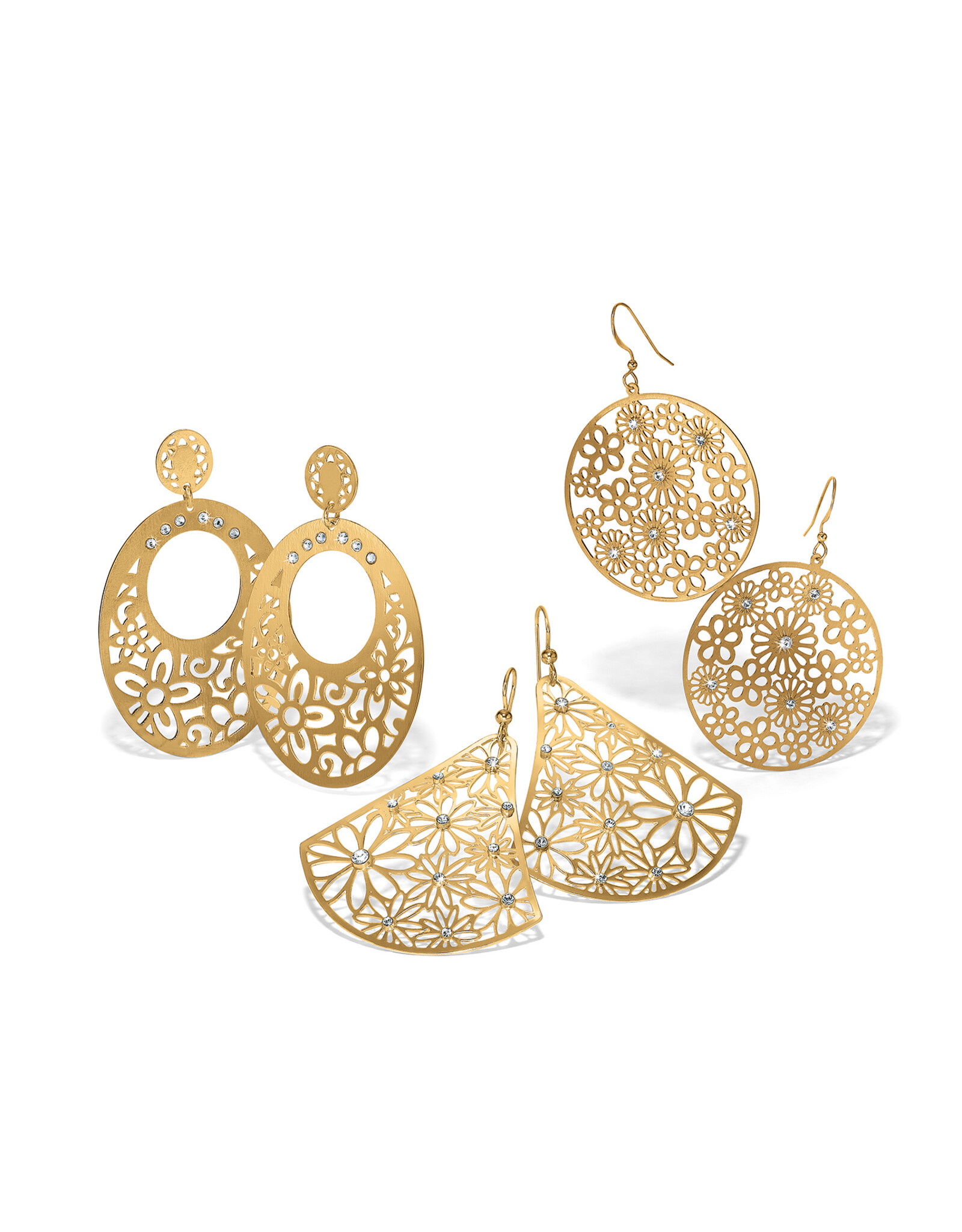 Brighton Brighton JE5685 Trillion Gold French Wire Earring
