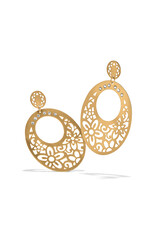 Brighton Brighton JE3535 Gold Posh Garden Post Drop Earring