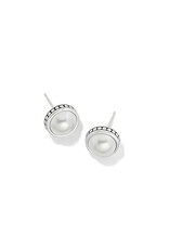 Brighton Brighton JA9903 Pebble Dot Medali Pearl Post Earring