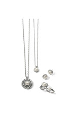 Brighton Brighton JA9903 Pebble Dot Medali Pearl Post Earring