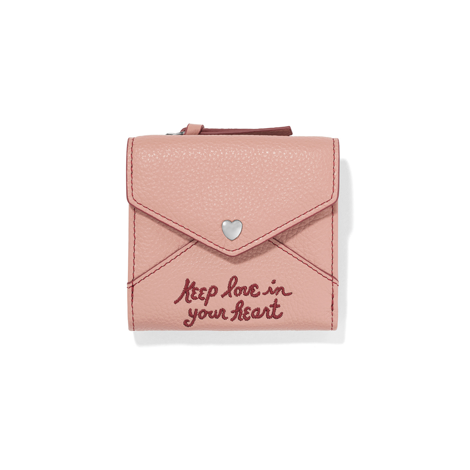 Brighton T1167P Pink Sand All My Lovin Compact Wallet - The