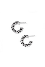 Brighton Brighton JA9891 Interlok Twist Small Post Hoop Earring