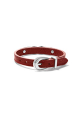 Brighton Brighton JF011C Interlok Braid Chili Pepper Leather Bracelet