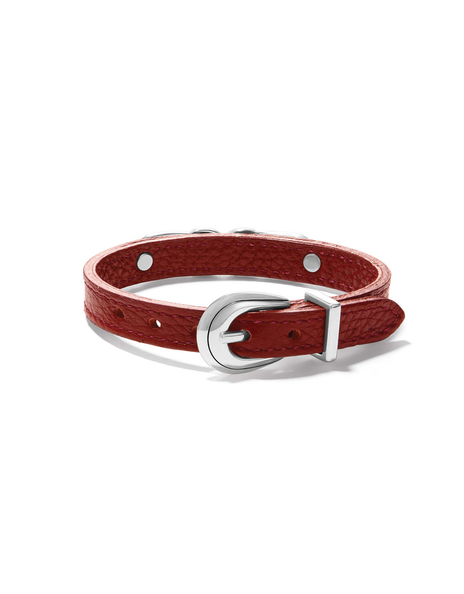 Brighton Brighton JF011C Interlok Braid Chili Pepper Leather Bracelet