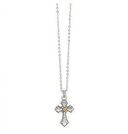 Brighton Brighton JM7430 Majestic Regal Cross Reversible Necklace