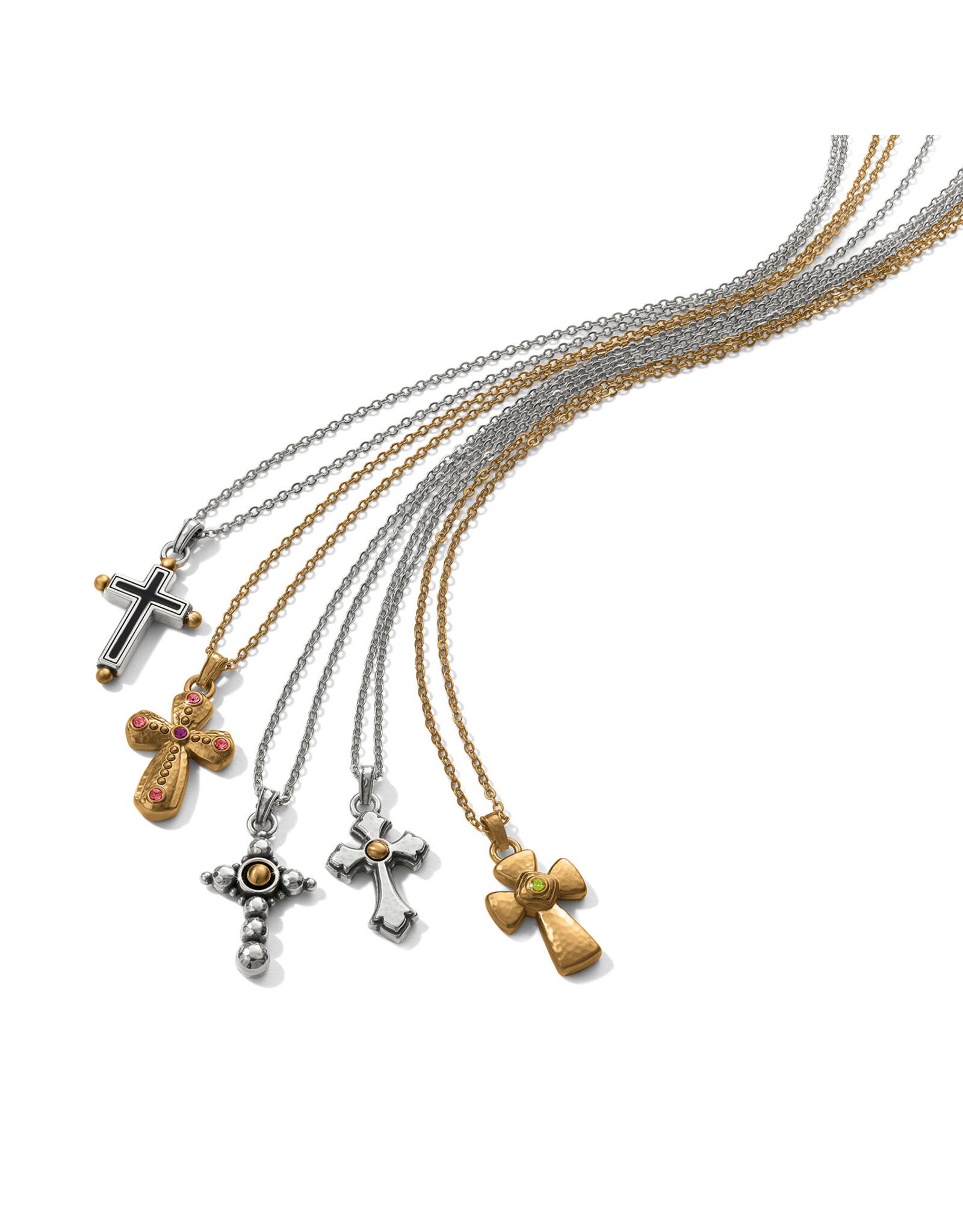 Brighton Brighton JM7430 Majestic Regal Cross Reversible Necklace