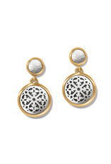 Brighton Brighton JA9910 Ferrara Two Tone Luce Post Drop Earring
